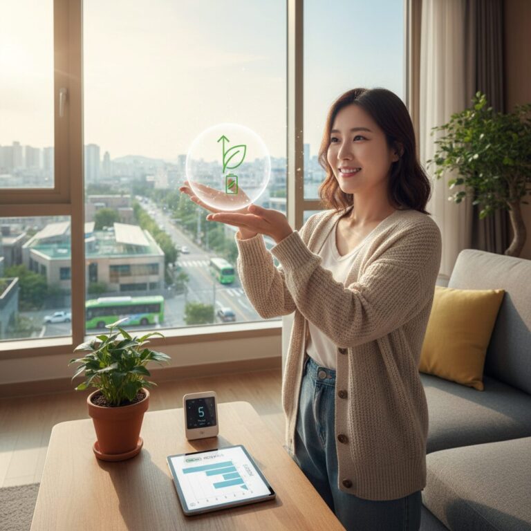 탄소중립포인트제 에너지 절약을 상징하는 이미지