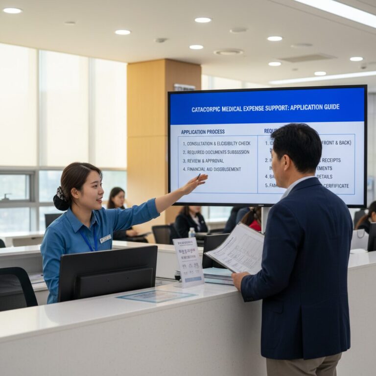 재난적 의료비 지원 신청 방법 및 구비서류 안내