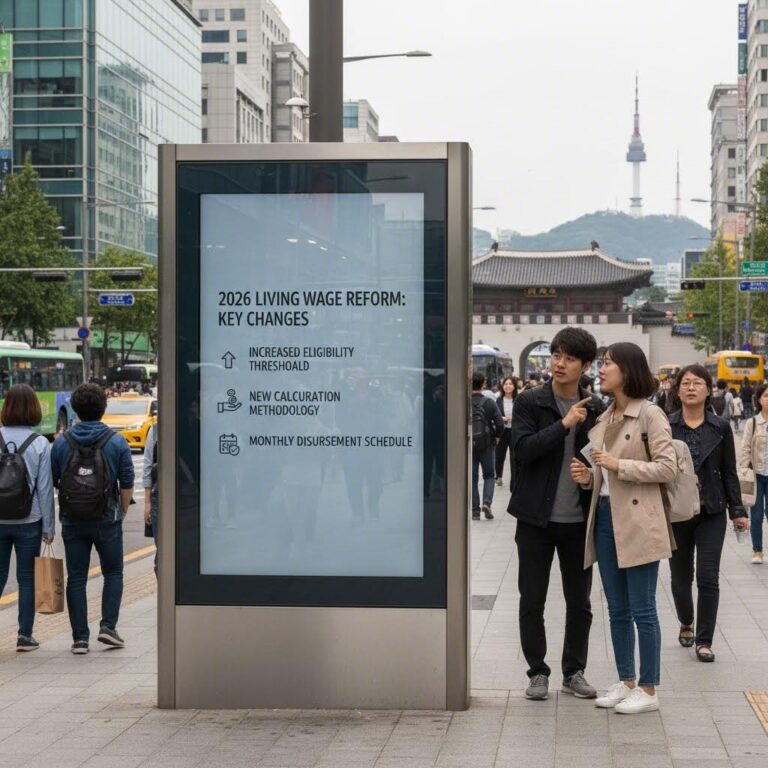 2026년 생계급여 변화 포인트 요약 카드뉴스