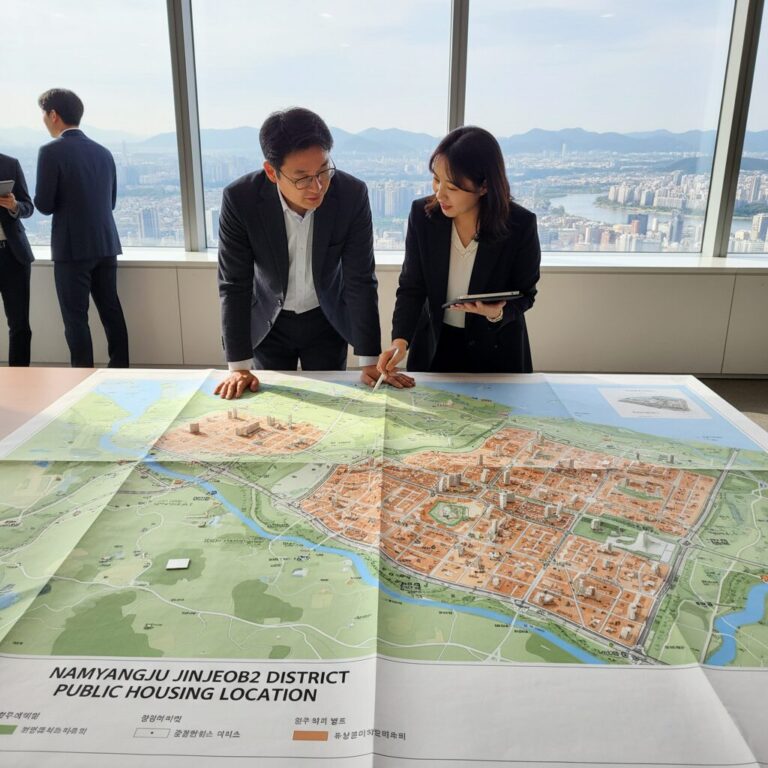 남양주 진접2지구 공공분양주택 위치도