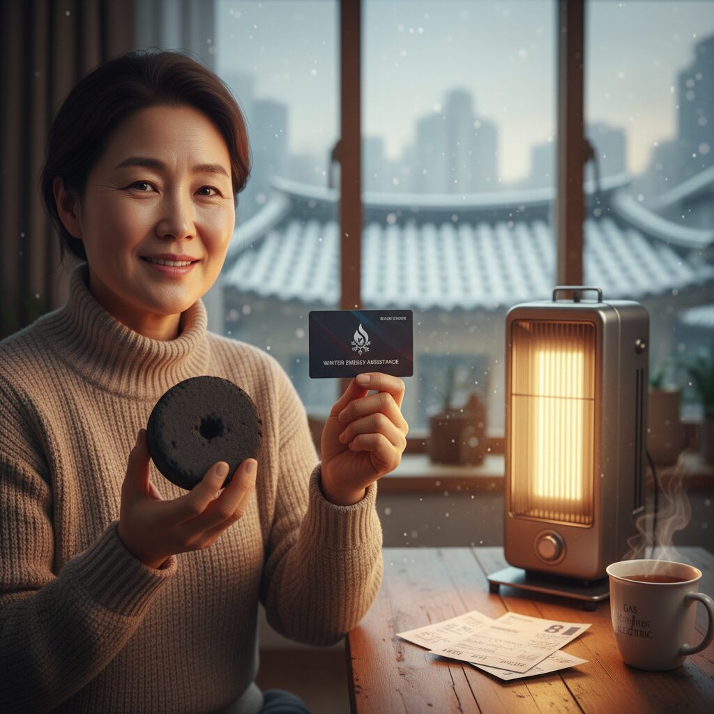 겨울철 난방을 위한 연료비 지원 개념 이미지