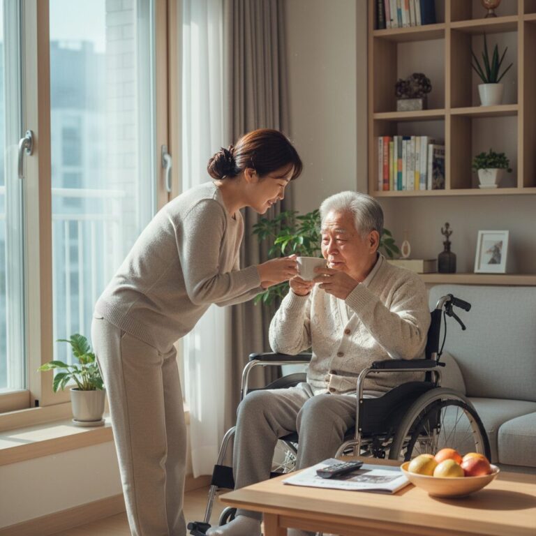 장애인 활동지원 서비스 일상생활 도움 이미지