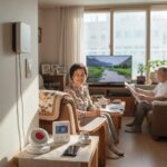 응급안전안심서비스 장비 설치된 가정 내부