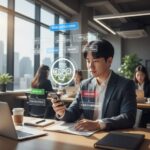 햇살론유스 모바일 신청 절차와 심사 진행 과정을 보여주는 다이어그램