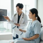 고위험 임신 질환을 겪는 임산부와 의료비 지원에 대한 설명 이미지