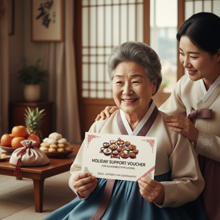 취약계층 명절위로금 지원 상품권 예시