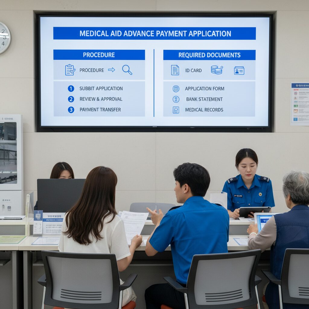의료급여 대지급금 신청 절차와 필요한 서류 설명