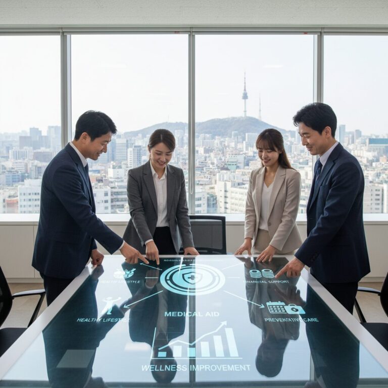 의료급여 건강생활유지비 개념을 설명하는 인포그래픽 이미지