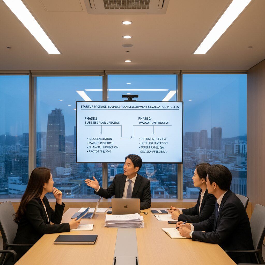 예비창업패키지 사업계획서 작성과 심사과정 설명