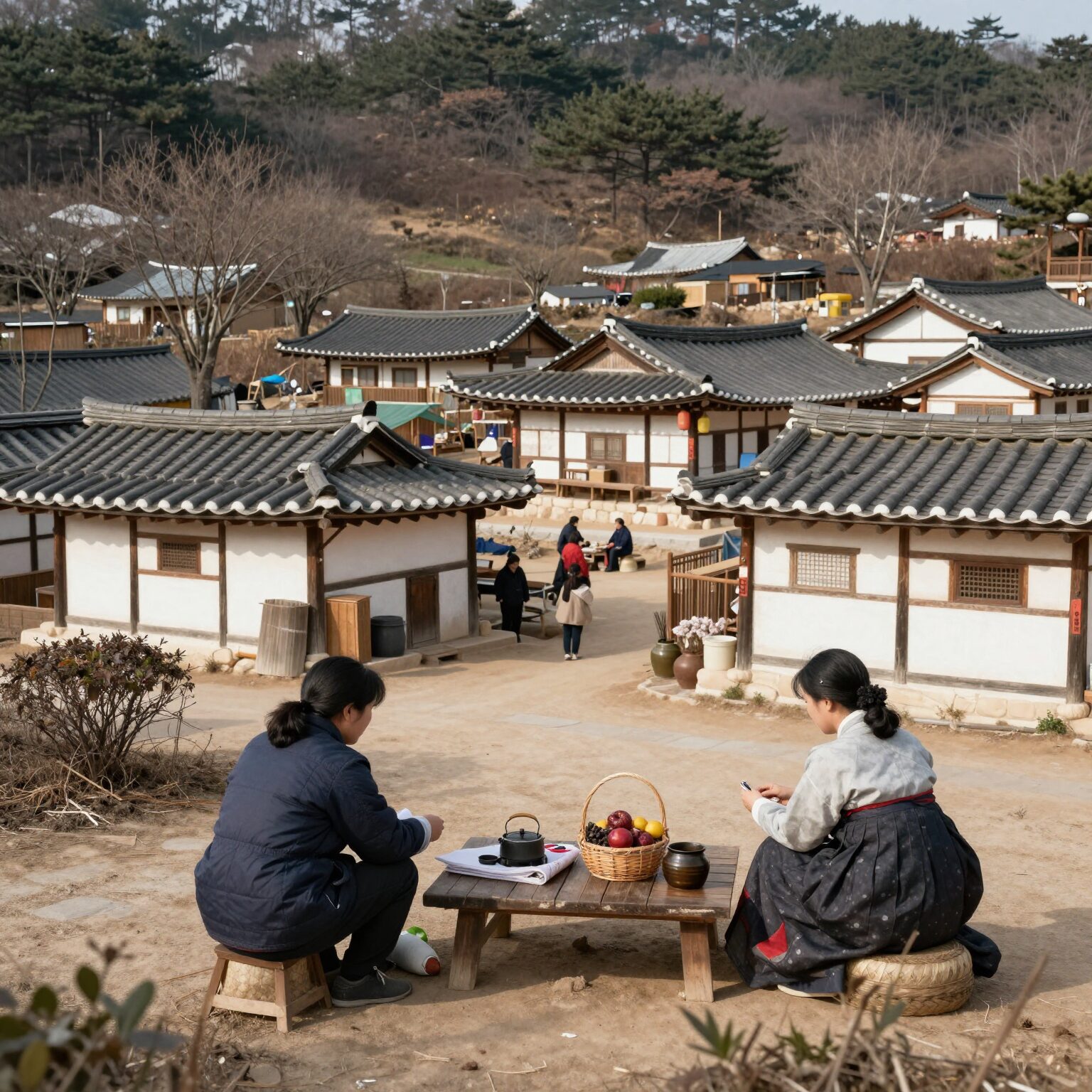 연천군 농촌 마을 풍경과 지역화폐를 사용하는 모습
