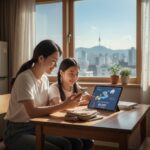 서울시가 저소득 가구를 위해 현금을 지원하는 개념도를 표현한 이미지