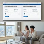 SRT와 KTX 임산부 할인 비교 및 예매 화면