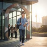 위기청소년 특별지원으로 새로운 시작을 하는 청소년을 상징하는 이미지