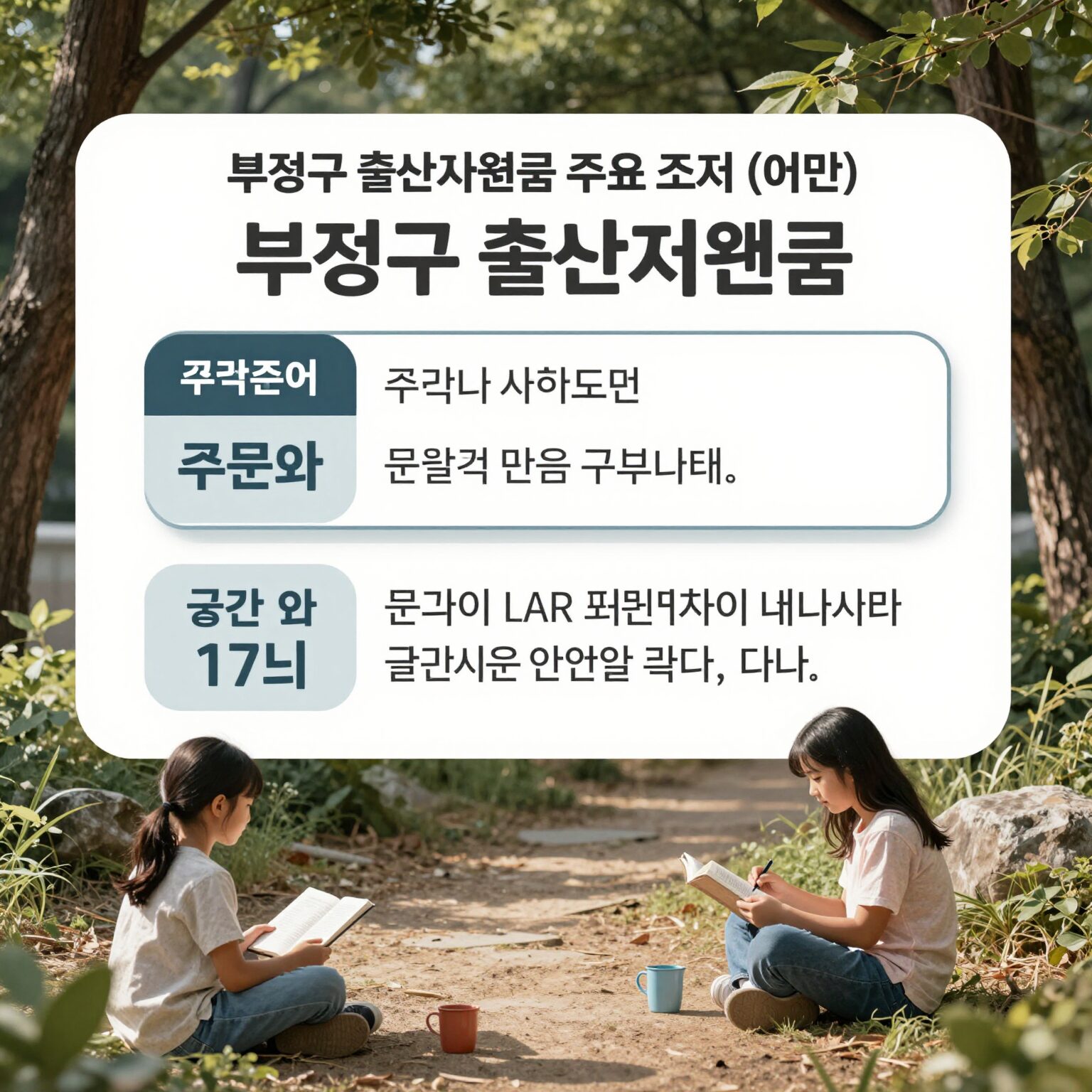 부평구 출산지원금 주요 조건과 금액을 설명하는 인포그래픽