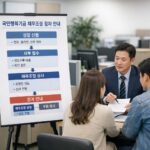 국민행복기금 채무조정 상담 및 신청 절차를 설명하는 다이어그램