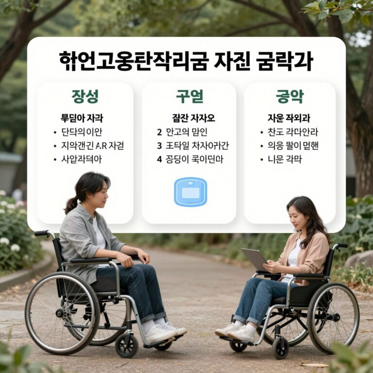 장애인고용장려금 신청 자격과 지원 금액을 설명하는 인포그래픽 이미지