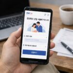 정부24 앱에서 경상북도 난임 시술비 신청 페이지 화면 예시