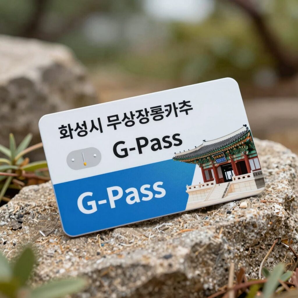 화성시 무상교통카드 G-Pass 카드 이미지