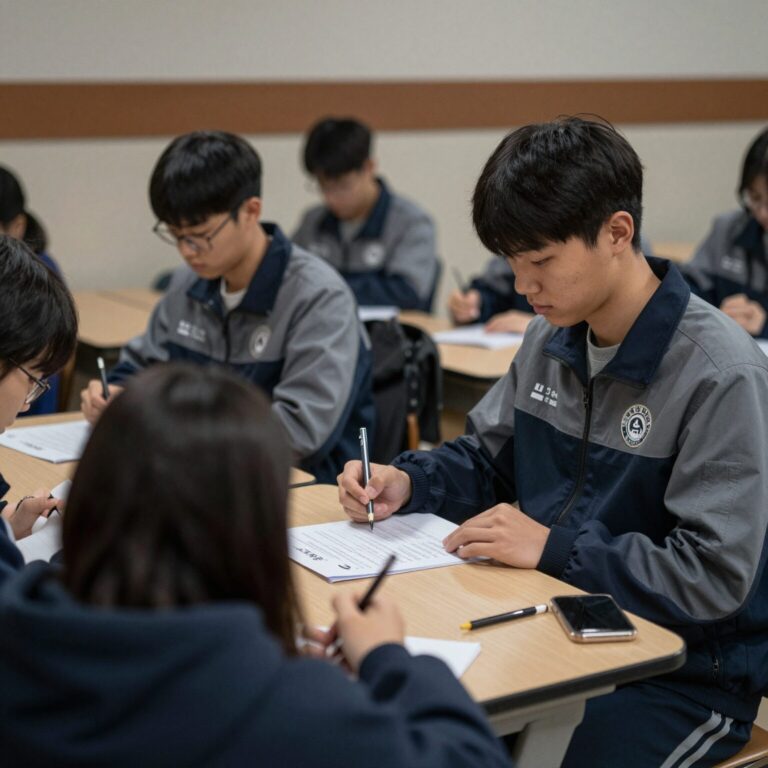 국가보훈대상자 교육지원으로 대학 등록금 면제 혜택을 받는 학생의 모습