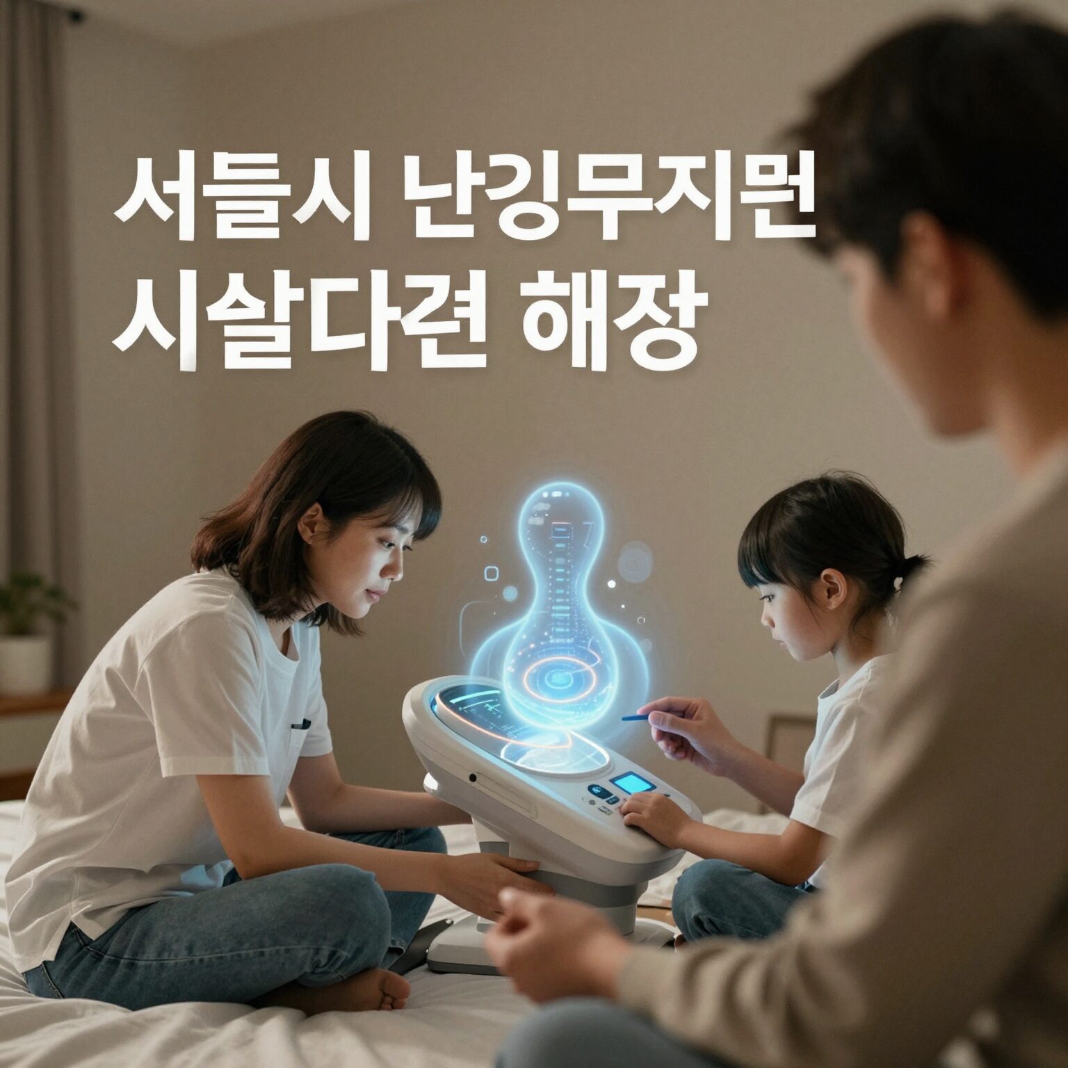 서울시 난임부부 시술비 지원 혜택을 설명하는 그래픽 이미지