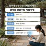 한국형 상병수당 시범사업 안내 인포그래픽, 지원 대상, 금액, 기간 요약