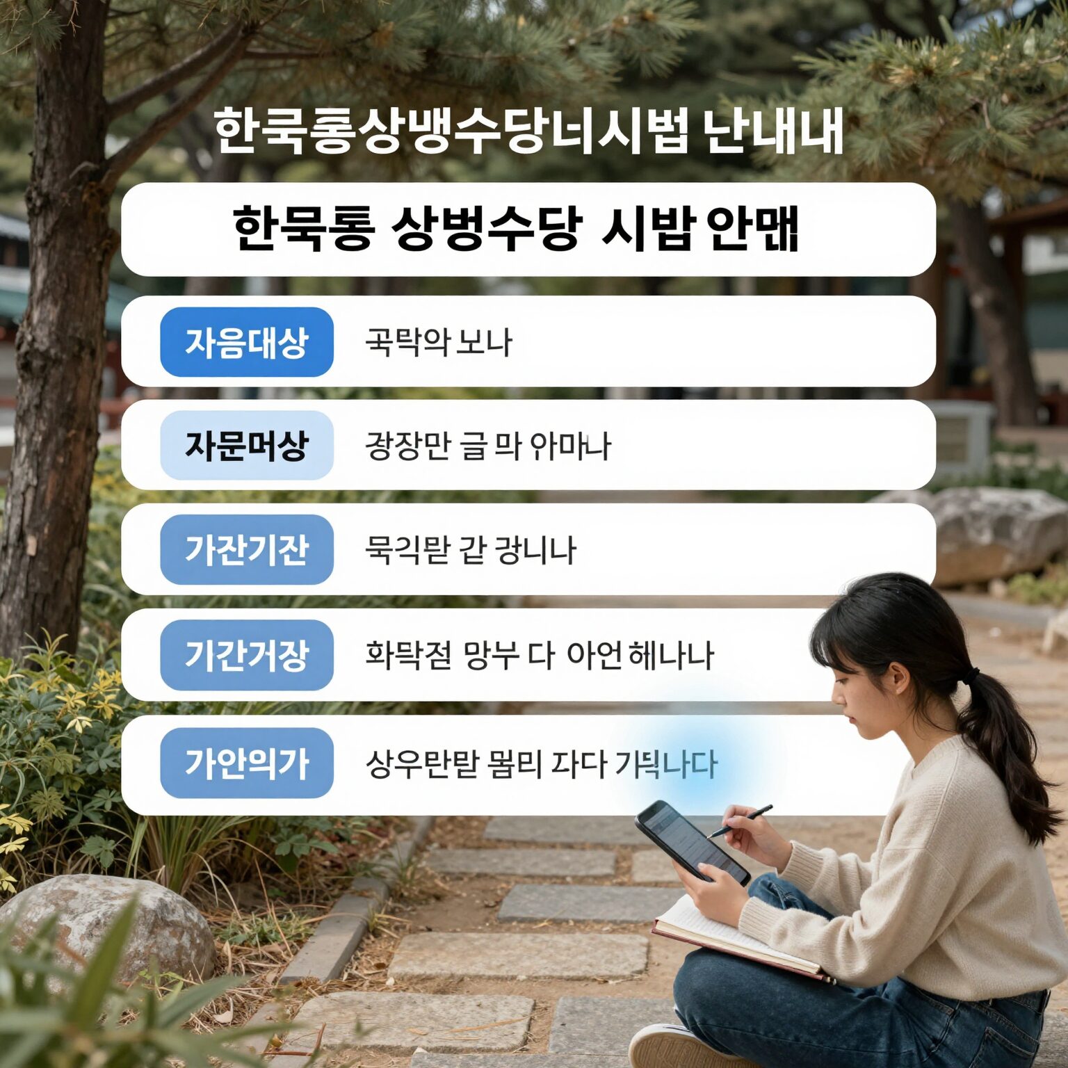 한국형 상병수당 시범사업 안내 인포그래픽, 지원 대상, 금액, 기간 요약