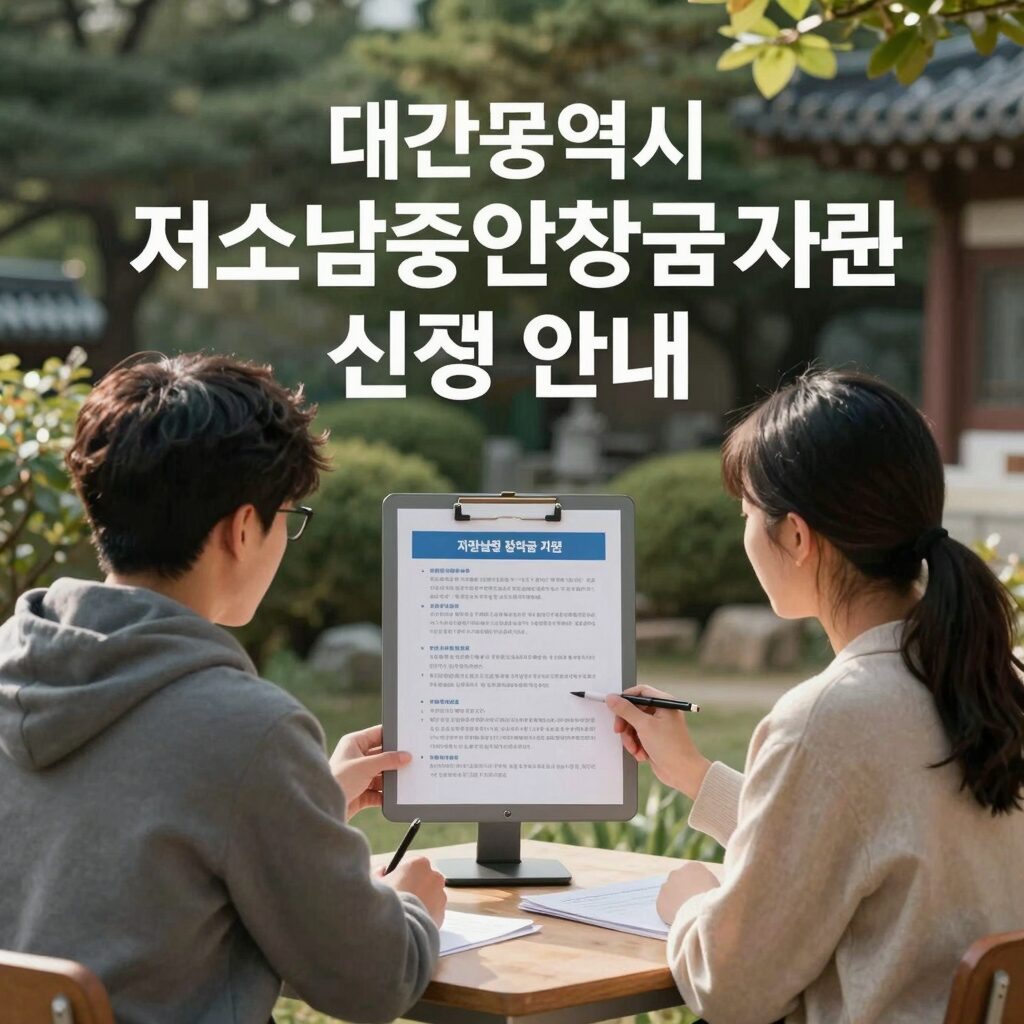 대구광역시 저소득주민 장학금 지원 신청 안내 이미지