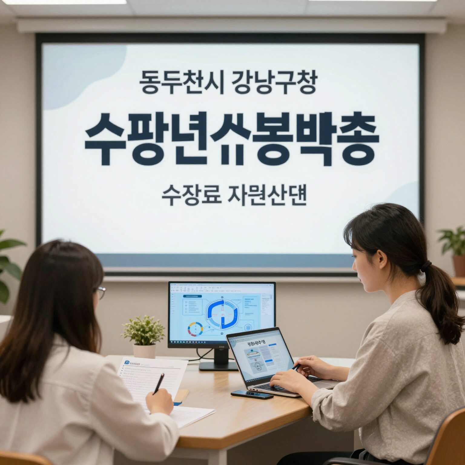 동두천시 강남구청 인터넷수능방송 수강료 지원 사업 안내 이미지
