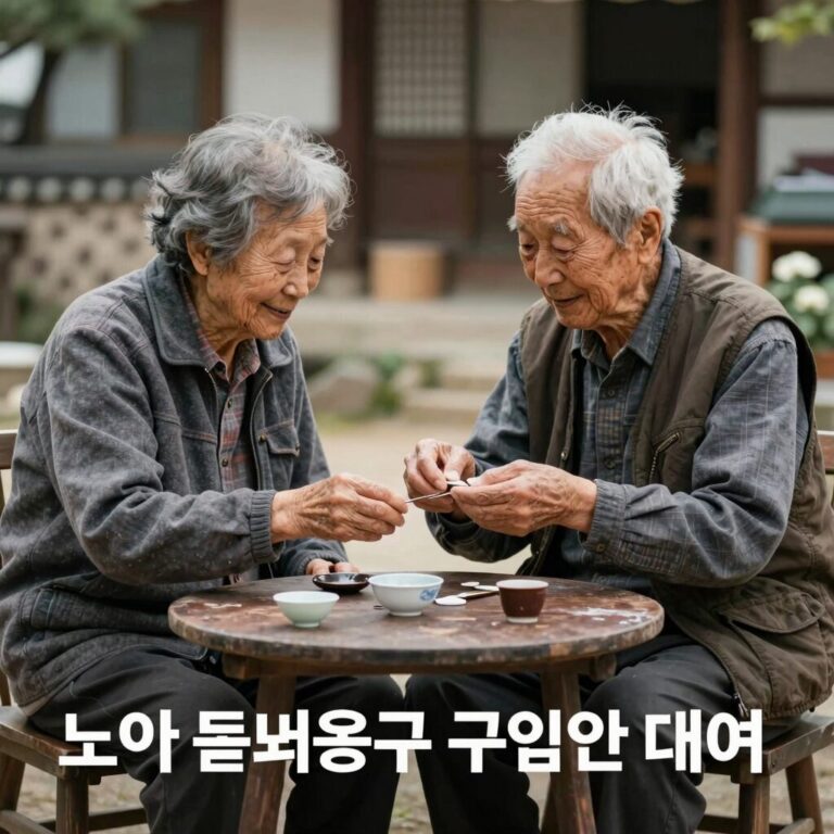 노인복지용구 구입 및 대여 품목 사진