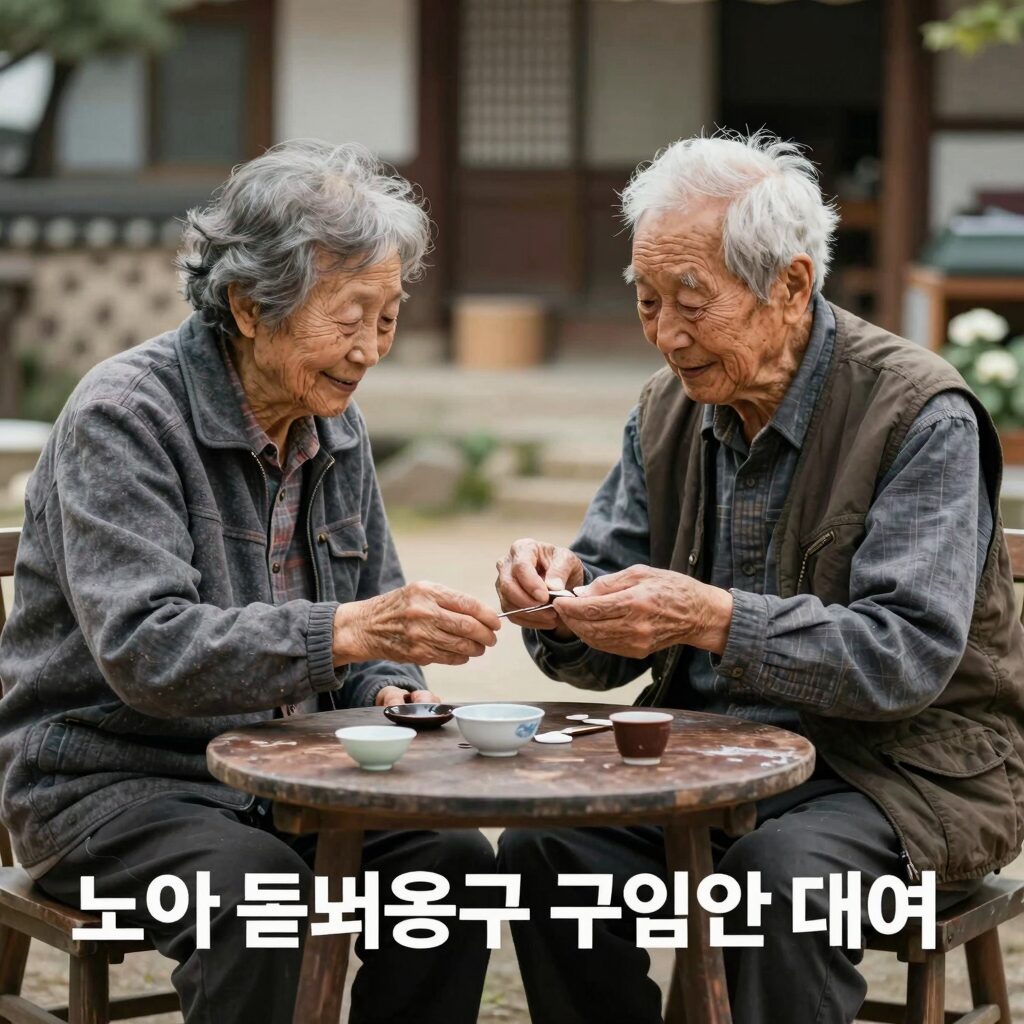 노인복지용구 구입 및 대여 품목 사진