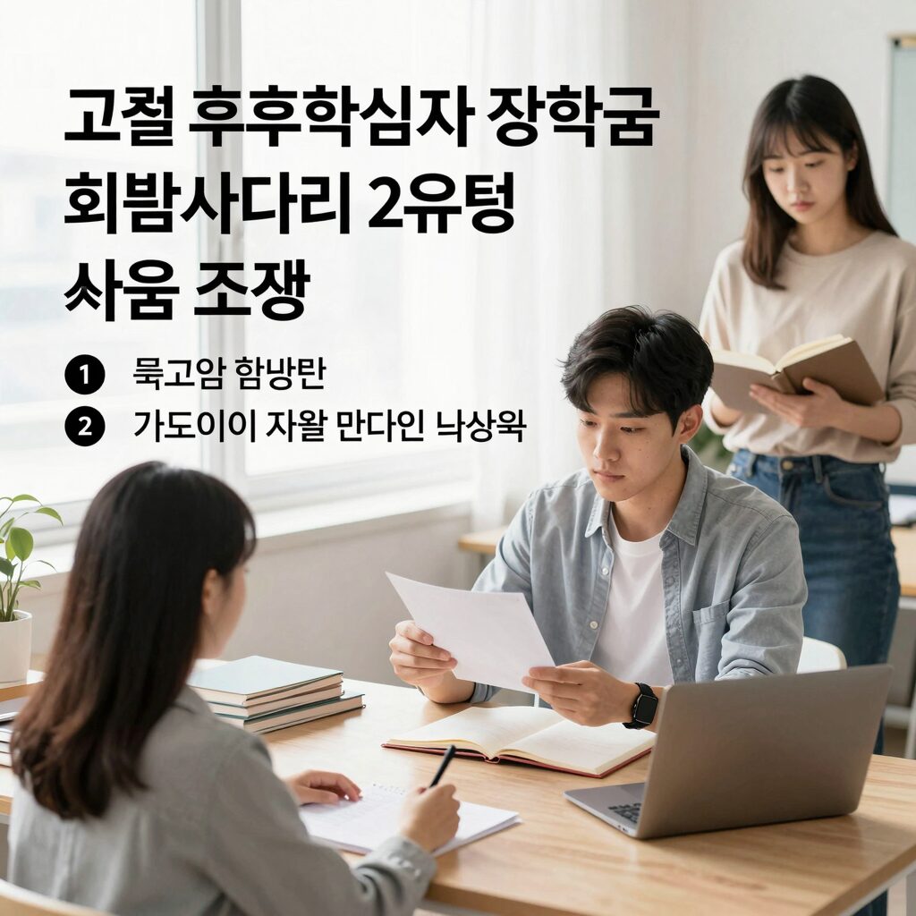 고졸 후학습자 장학금 희망사다리 2유형 지원 조건 요약 이미지