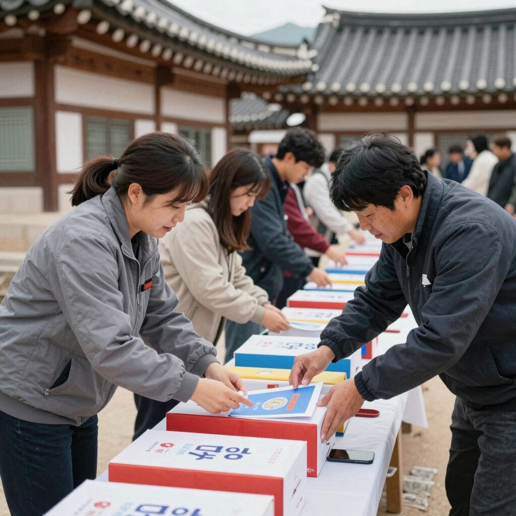 용산구 명절 위문품 지원 사업 이미지