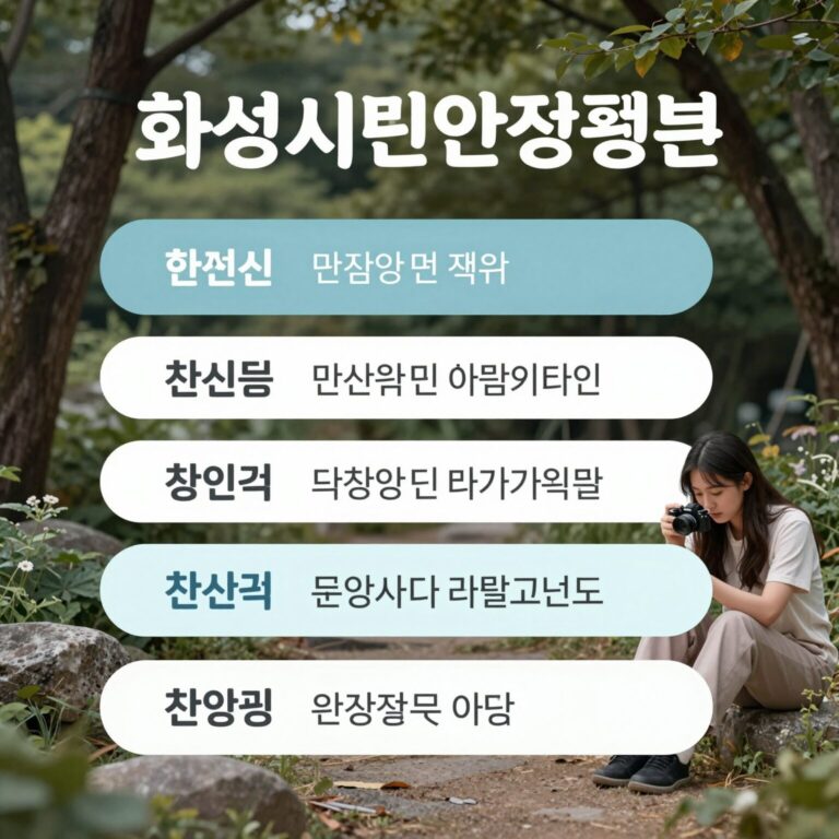 화성시민안전보험 보상 항목을 설명하는 인포그래픽