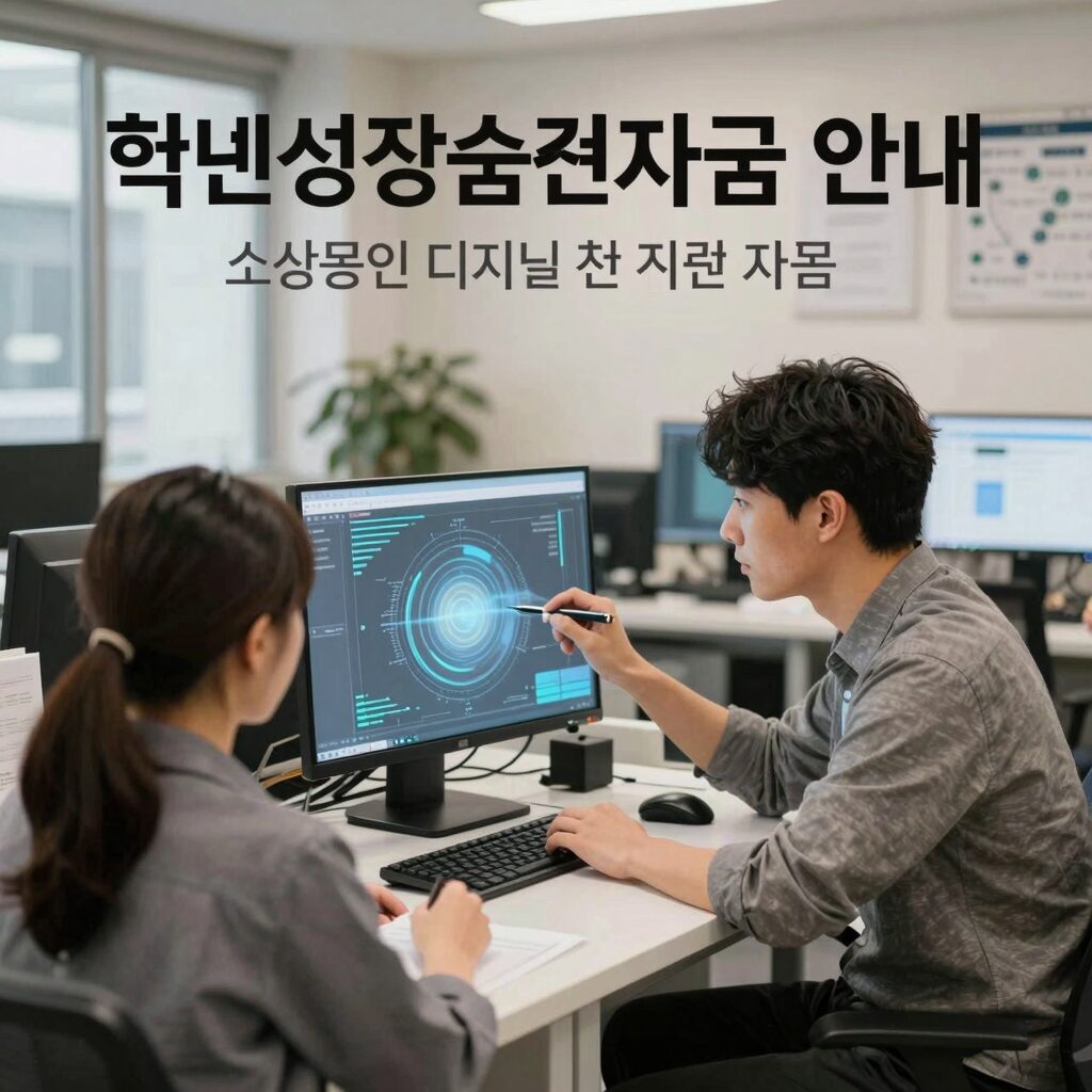 혁신성장촉진자금 안내 이미지 소상공인 디지털 전환 지원 자금