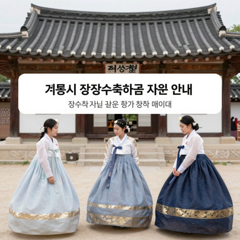계룡시 장수수당 및 장수축하금 지원 안내 이미지