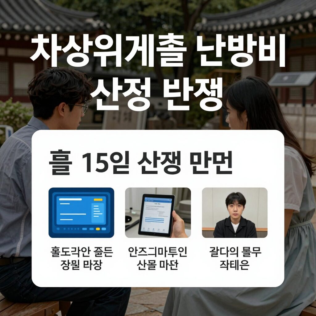 차상위계층 난방비 지원 신청 방법을 안내하는 이미지
