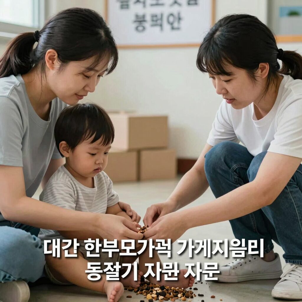 대구 한부모가족 가계지원비 동절기 지원 이미지