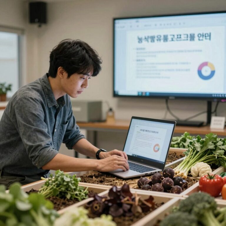 농식품유통 교육훈련 지원 교육 프로그램 안내
