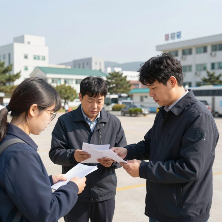 기장군 장학금 지원 신청 서류와 장학금 지급 모습