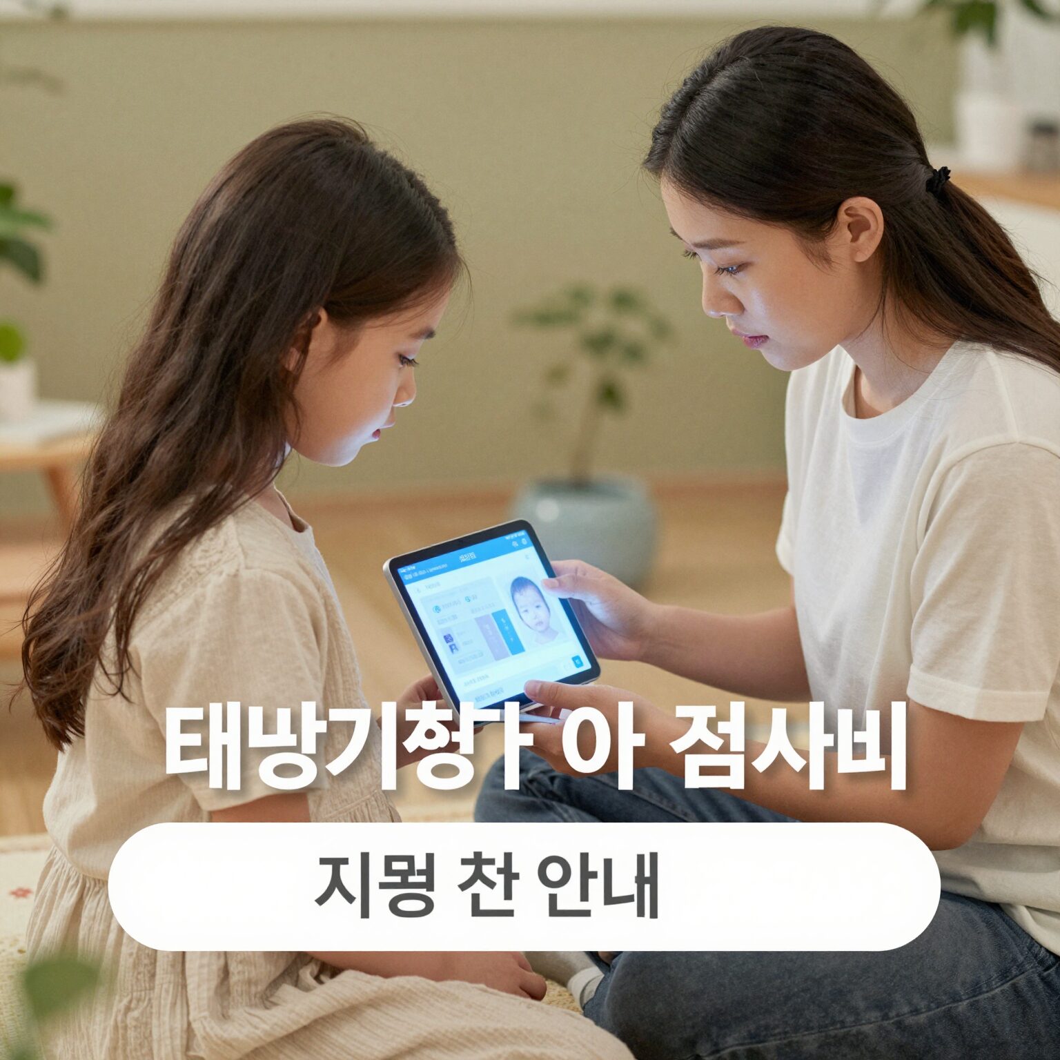 태아기형아 검사비 지원 신청 안내 이미지