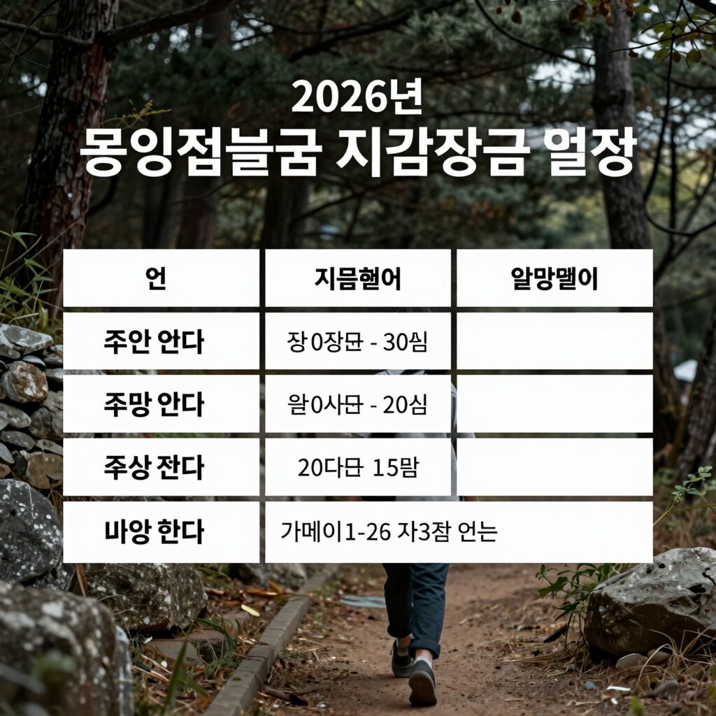 2026년 공익직불금 면적직불금 지급 절차와 일정을 한눈에 보여주는 그림
