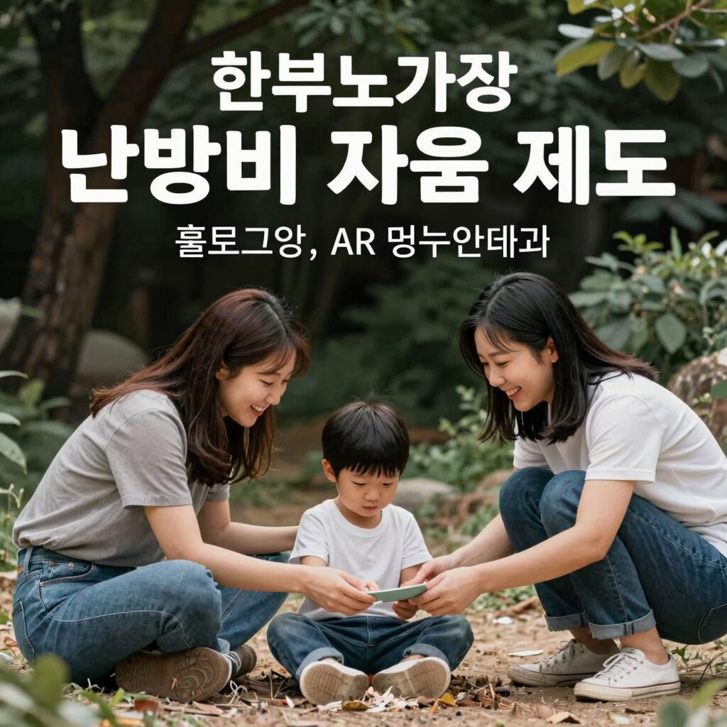 한부모가족 난방비 지원 제도 안내 이미지