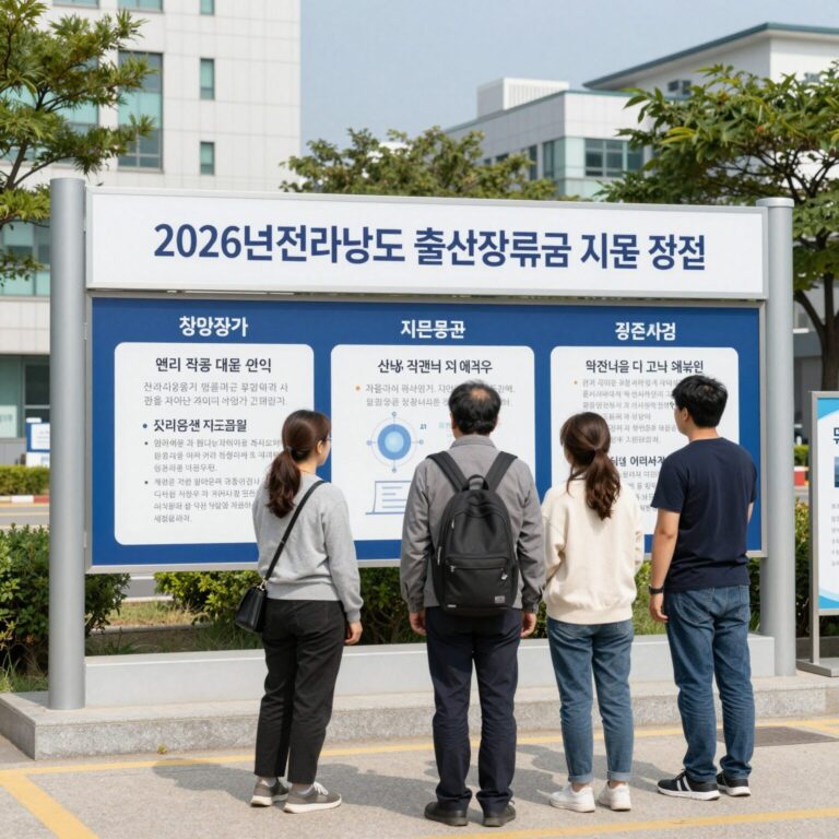 2026년 전라남도 출산장려금 지원 정책 이미지 순천시를 포함한 다양한 지원금 정보