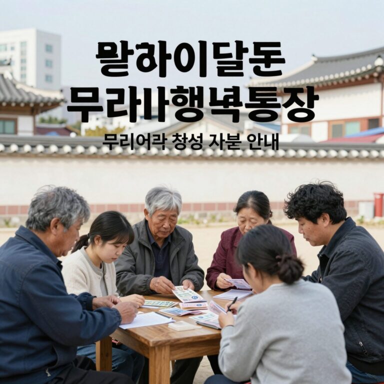 북한이탈주민 미래행복통장 자산형성 지원 안내 이미지