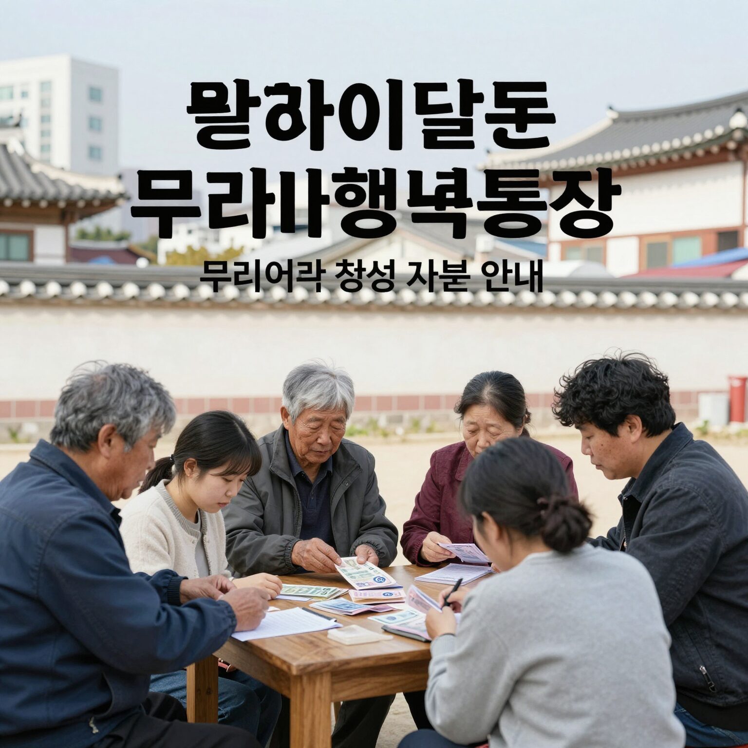 북한이탈주민 미래행복통장 자산형성 지원 안내 이미지