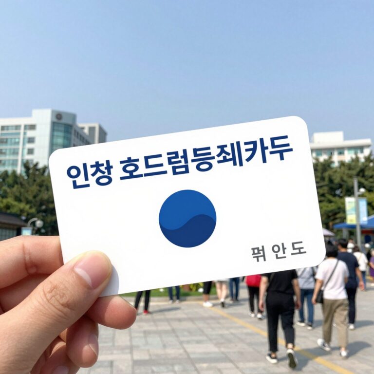 인천 효드림복지카드 이미지