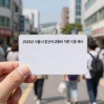 2026년 서울시 임산부 교통비 지원 카드 사용 예시