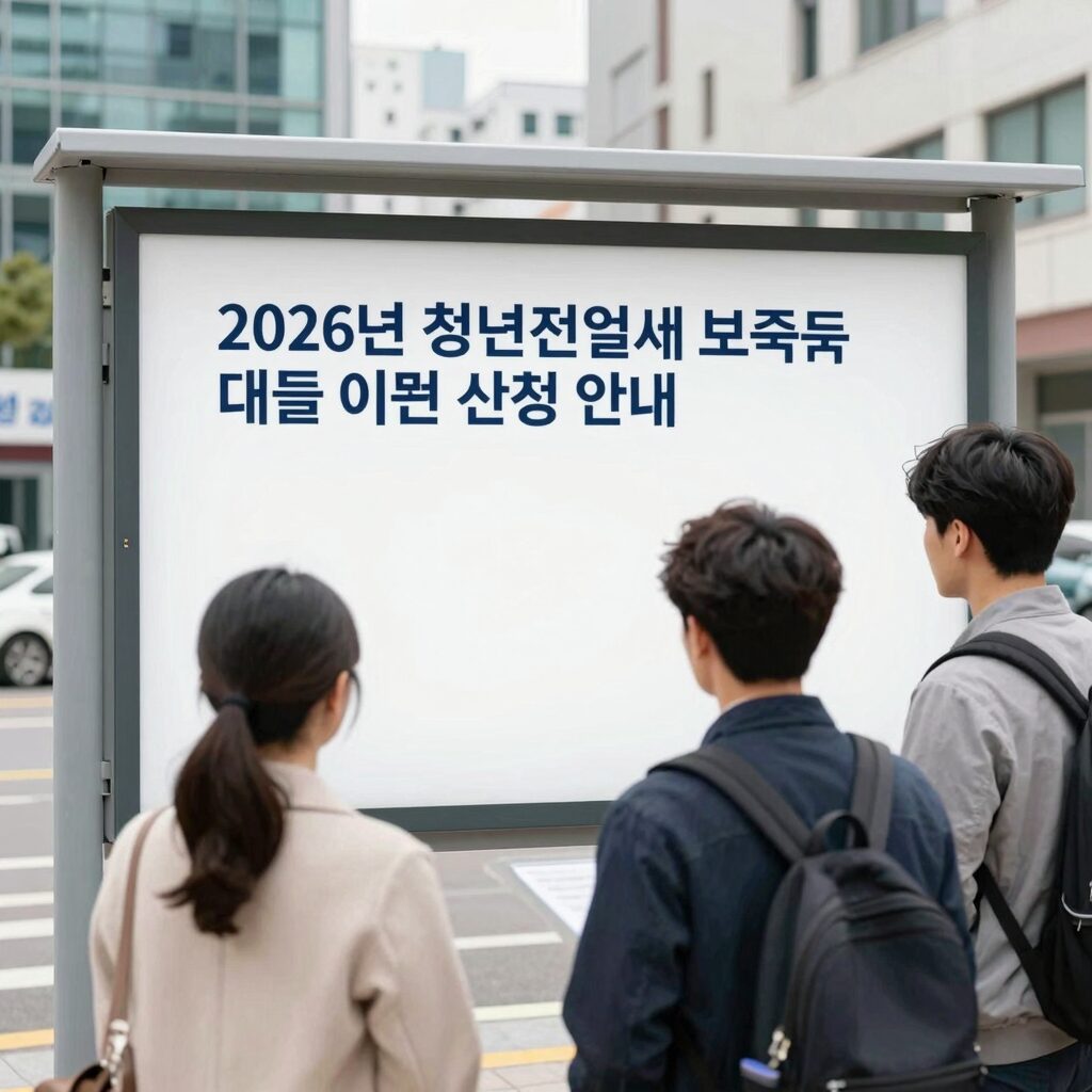 2026년 청년 전월세보증금 대출이자 지원 신청 안내 이미지