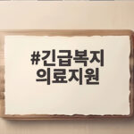 긴급복지 의료지원