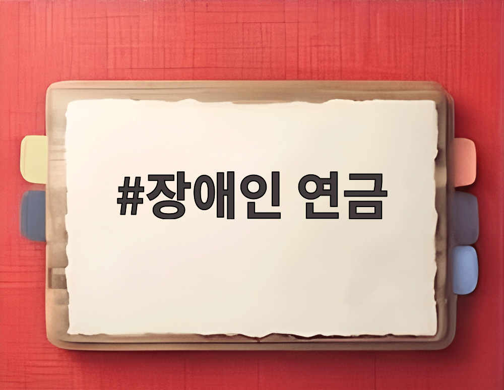 장애인 연금